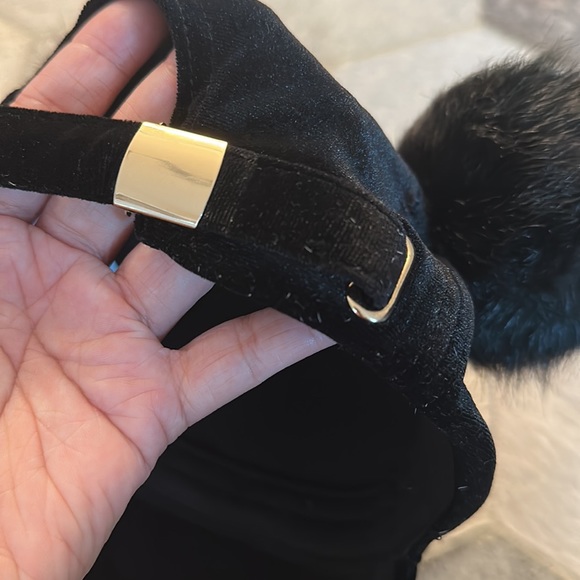 ❌SOLD❌ BRAND NEW DISNEY Mickey Mouse ears baseball cap - Black/Velet - Picture 4 of 5